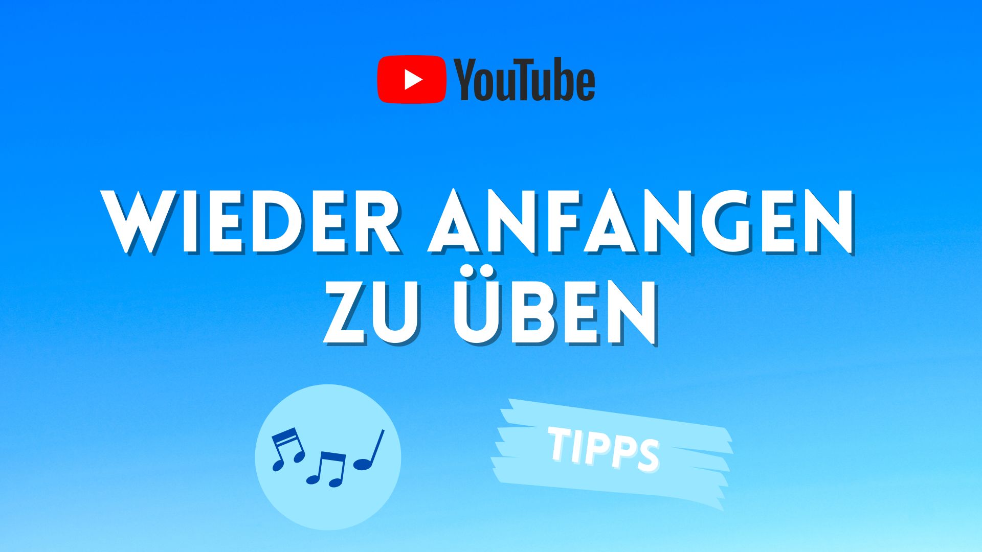 wieder anfangen zu üben Video