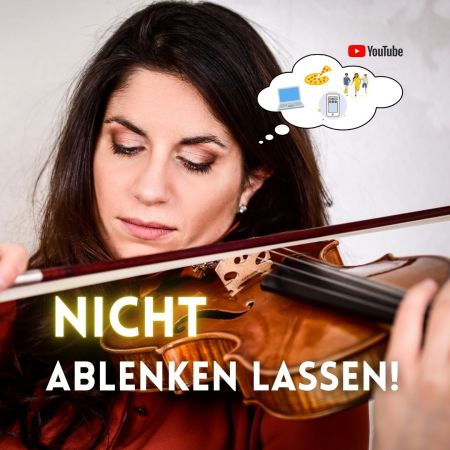 Nicht ablenken lassen